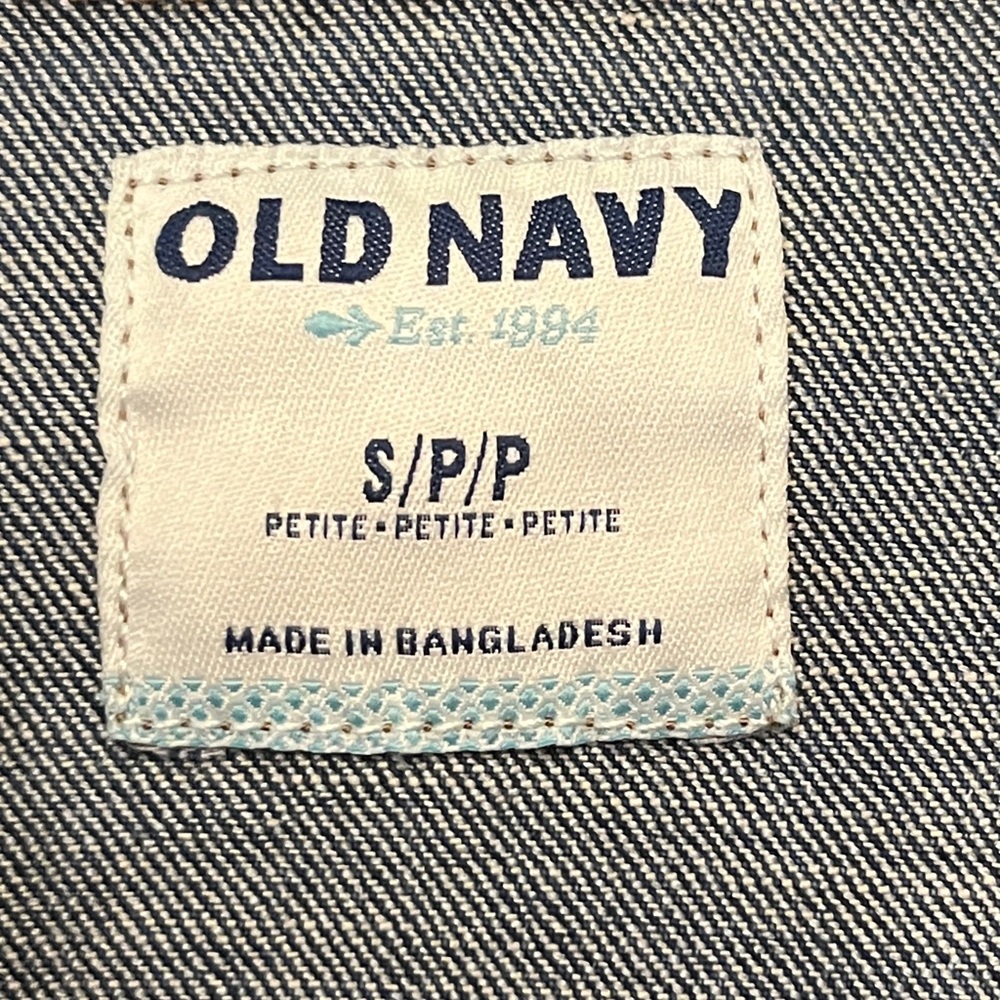 Old Navy Dark Blue Denim Jacket - Picture 2 of 14